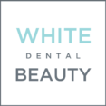 white dental beauty tooth whitening gel logo